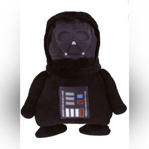 Star Wars Darth Vader Plush Character Toddler Blanket 30” x 40”NWT Black
